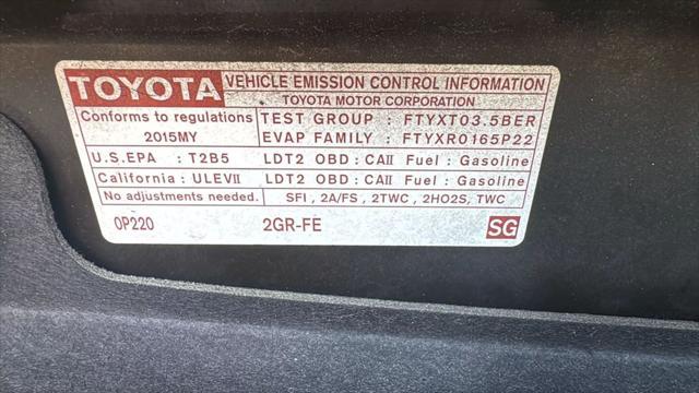 Photo of 2015 White Toyota Sienna