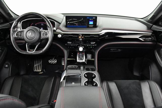 Photo of 2023 Liquid Carbon Metallic Acura MDX