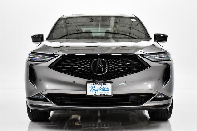 Photo of 2023 Liquid Carbon Metallic Acura MDX