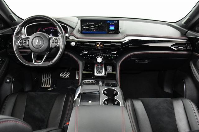Photo of 2023 Liquid Carbon Metallic Acura MDX
