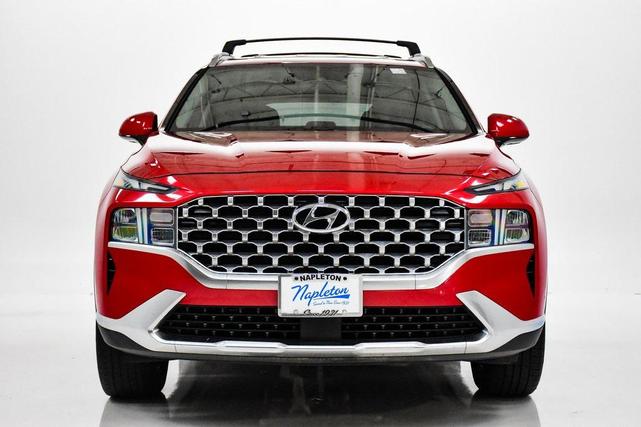 Photo of 2022 Calypso Red Hyundai SANTA FE