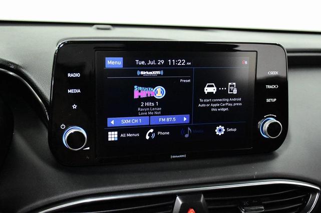 Photo of 2022 Calypso Red Hyundai SANTA FE