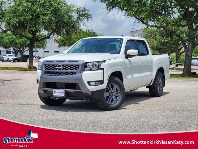 Photo of 2025 Glacier White Nissan Frontier