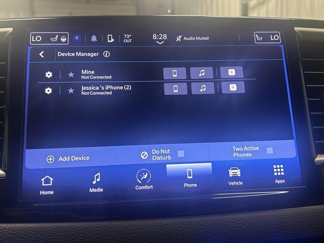 Photo of 2023 Granite Crystal Clearcoat Metallic Chrysler Pacifica