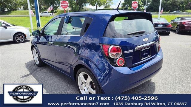 Photo of 2014 Blue Topaz Metallic Chevrolet Sonic
