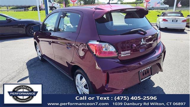 Photo of 2022 Wine Red Metallic Mitsubishi Mirage