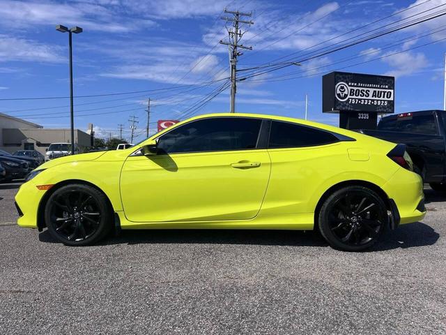 Photo of 2019 Tonic Yellow Pearl Honda Civic