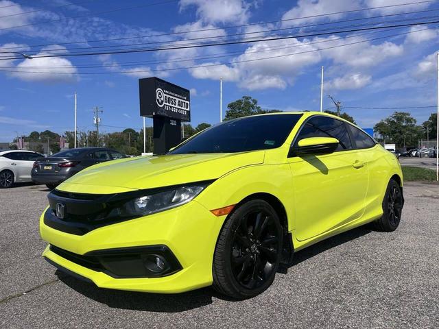 Photo of 2019 Tonic Yellow Pearl Honda Civic