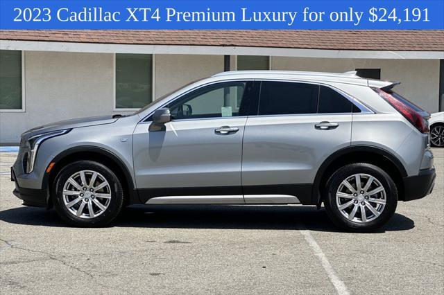 Photo of 2023 Argent Silver Metallic Cadillac XT4