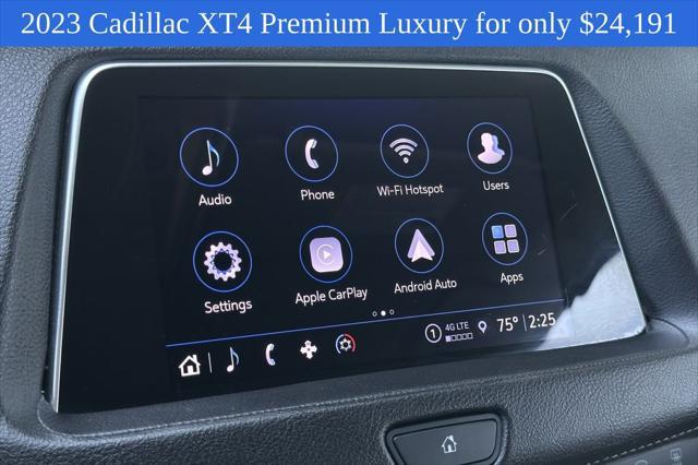 Photo of 2023 Argent Silver Metallic Cadillac XT4