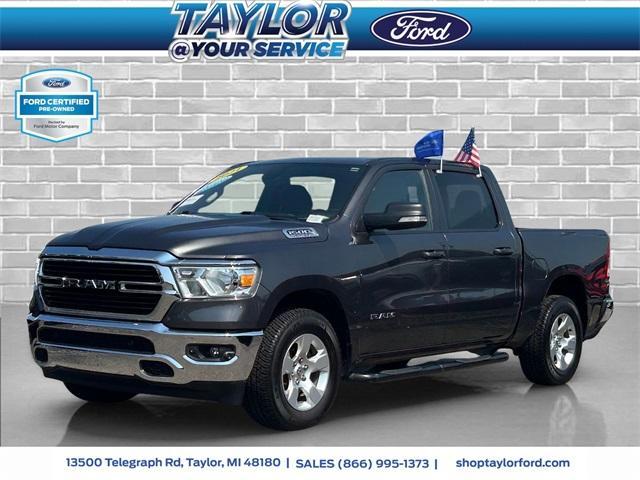 Photo of 2021 Granite Crystal Clearcoat Metallic RAM 1500