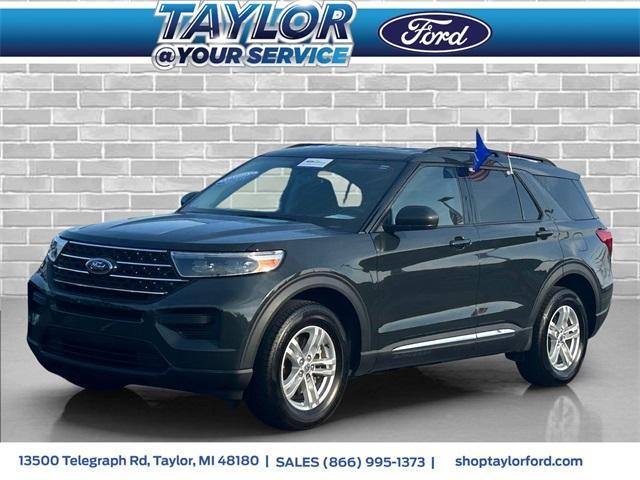 Photo of 2023 Forged Green Metallic Ford Explorer