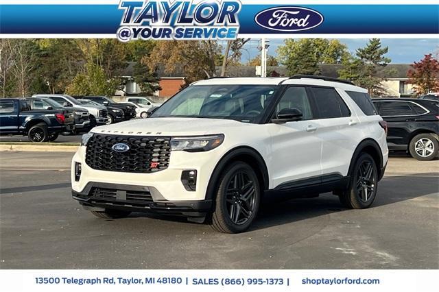 Photo of 2025 Star White Ford Explorer