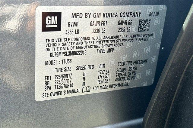 Photo of 2021 Satin Steel Metallic Chevrolet Trailblazer