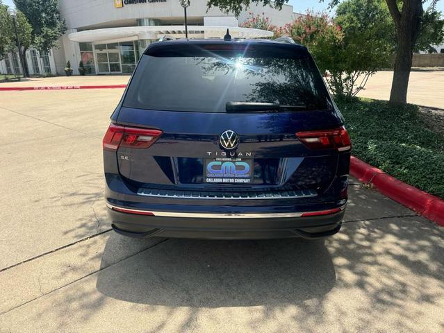 Photo of 2022 Blue Volkswagen Tiguan