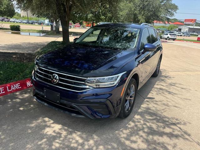 Photo of 2022 Blue Volkswagen Tiguan