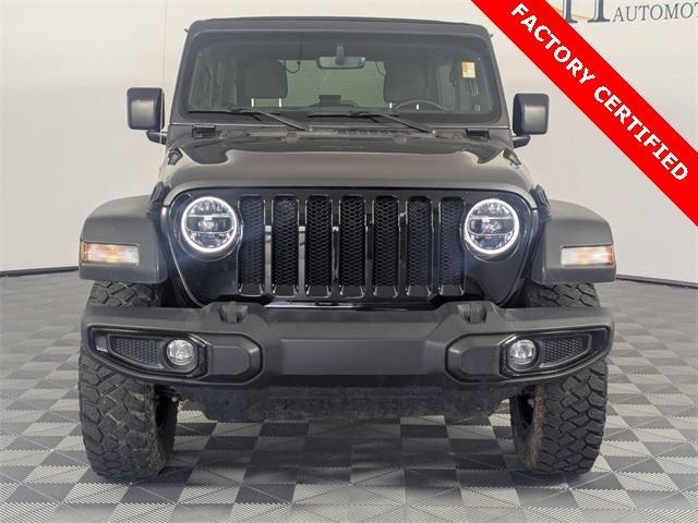 Photo of 2022 Granite Crystal Clearcoat Metallic Jeep Wrangler Unlimited