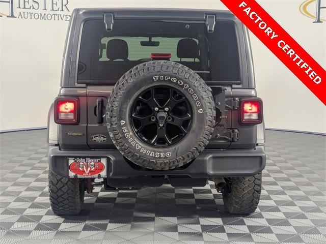 Photo of 2022 Granite Crystal Clearcoat Metallic Jeep Wrangler Unlimited