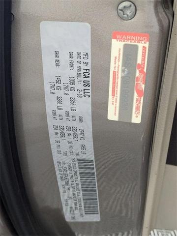 Photo of 2018 Molten Silver Chrysler Pacifica
