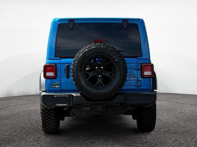 Photo of 2021 Hydro Blue Pearl Coat Jeep Wrangler