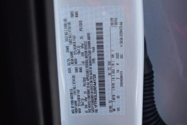 Photo of 2024 Oxford White Ford F-150
