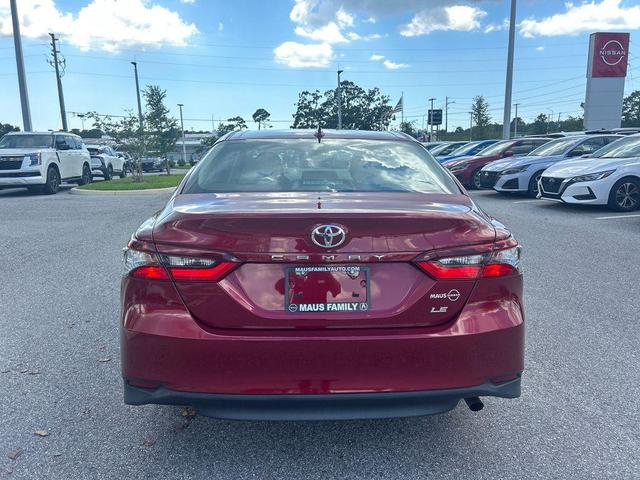 Photo of 2021 Red Toyota Camry