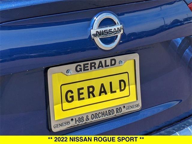 Photo of 2022 Caspian Blue Metallic Nissan Rogue Sport