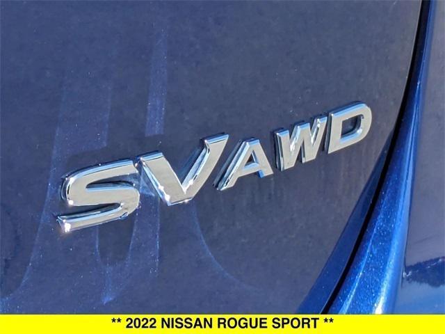 Photo of 2022 Caspian Blue Metallic Nissan Rogue Sport