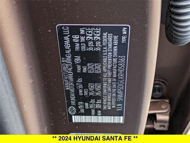 Photo of 2024 Earthy Brass Matte Hyundai SANTA FE