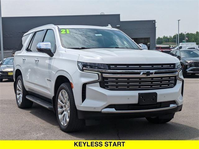 Photo of 2021 Iridescent Pearl Tricoat Chevrolet Tahoe