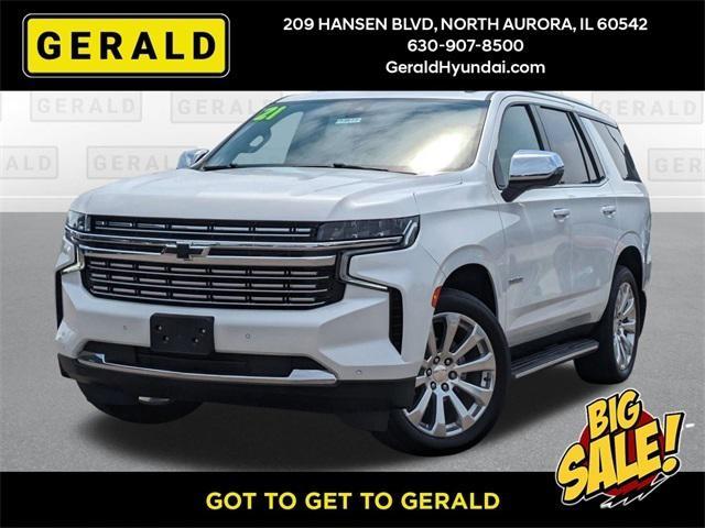 Photo of 2021 Iridescent Pearl Tricoat Chevrolet Tahoe