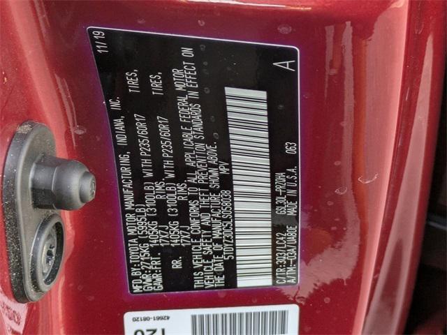 Photo of 2020 Salsa Red Pearl Toyota Sienna