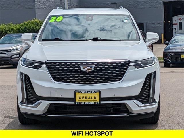 Photo of 2020 Crystal White Tricoat Cadillac XT6