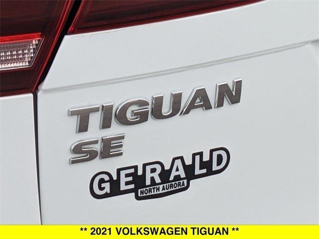 Photo of 2021 Pure White Volkswagen Tiguan