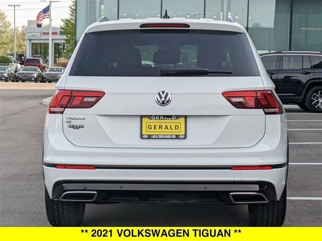 Photo of 2021 Pure White Volkswagen Tiguan