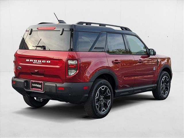 Photo of 2025 Ruby Red Metallic Tinted Clearcoat Ford Bronco Sport