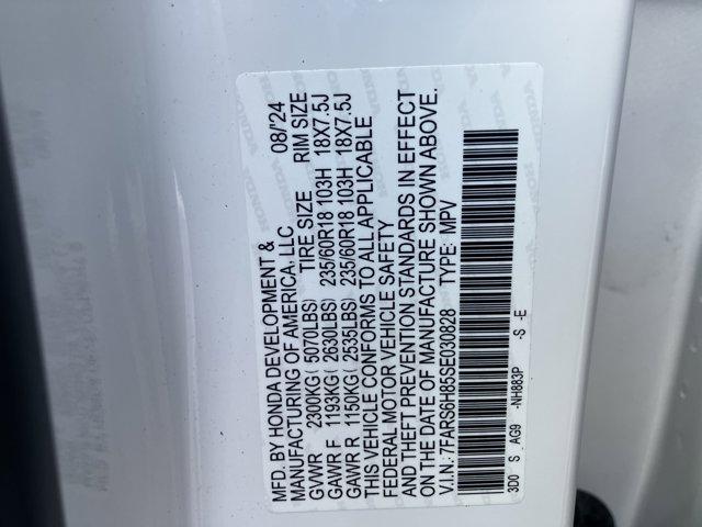 Photo of 2025 Platinum White Pearl Honda CR-V Hybrid