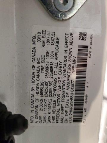 Photo of 2018 White Honda CR-V
