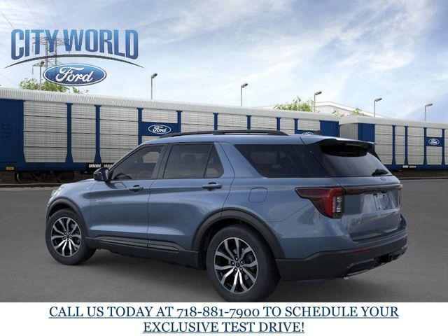 Photo of 2025 Vapor Blue Metallic Ford Explorer