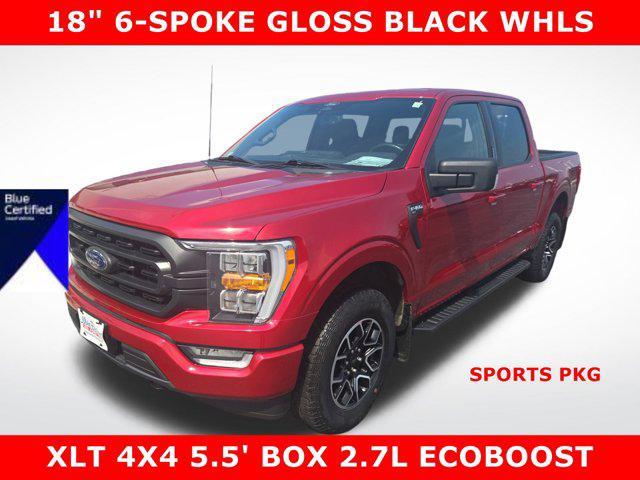 Photo of 2022 Rapid Red Metallic Tinted Clearcoat Ford F-150