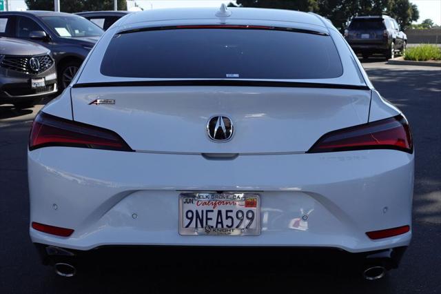 Photo of 2024 Platinum White Pearl Acura Integra