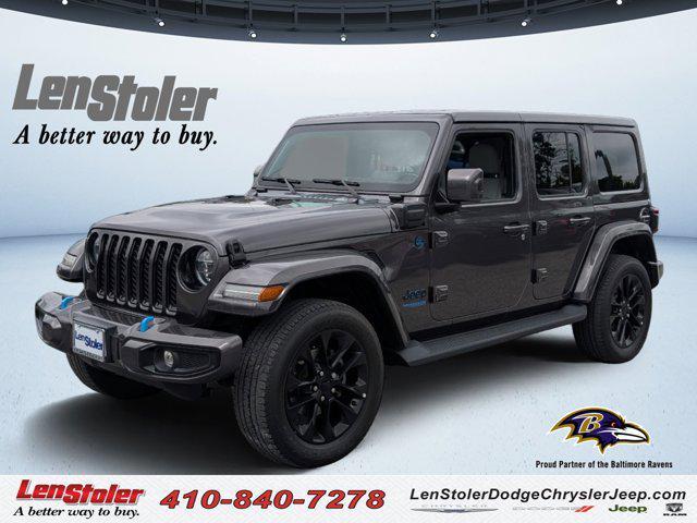 Photo of 2021 Granite Crystal Metallic Clearcoat Jeep Wrangler Unlimited 4xe