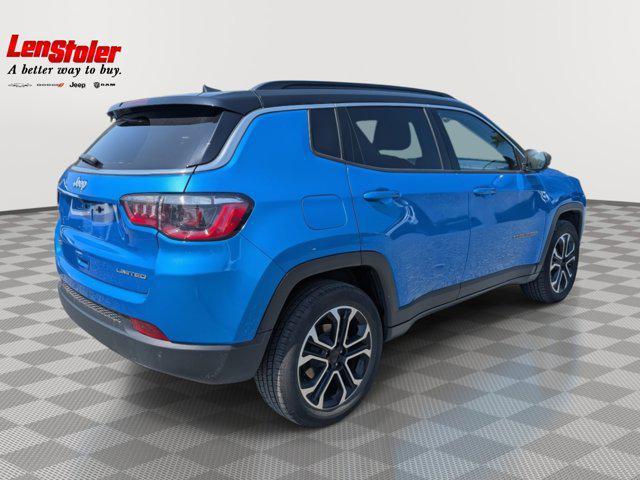 Photo of 2023 Laser Blue Pearlcoat Jeep Compass