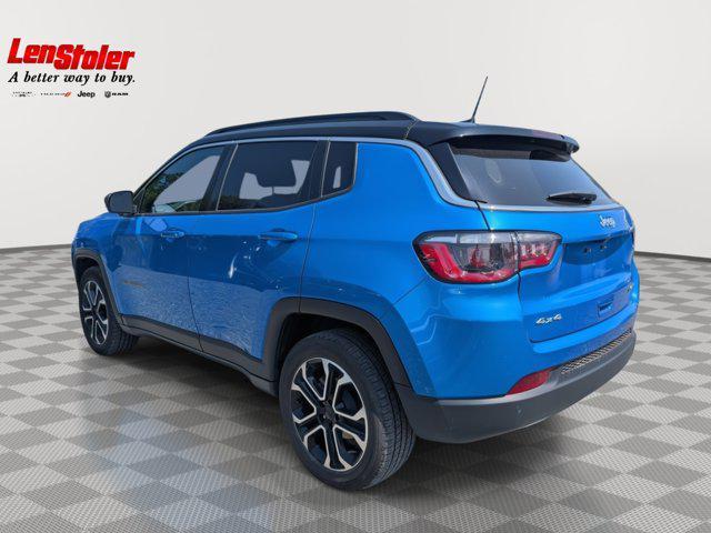 Photo of 2023 Laser Blue Pearlcoat Jeep Compass