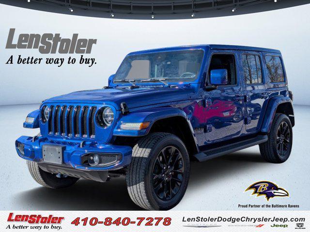 Photo of 2020 Ocean Blue Metallic Clearcoat Jeep Wrangler Unlimited