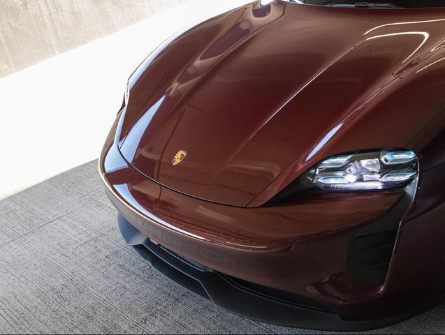 Photo of 2023 Cherry Metallic Porsche Taycan
