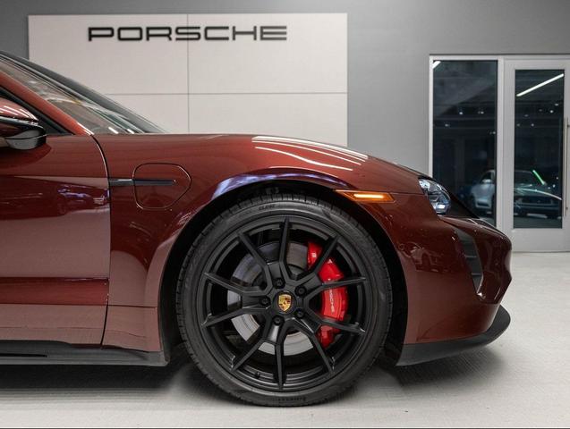 Photo of 2023 Cherry Metallic Porsche Taycan