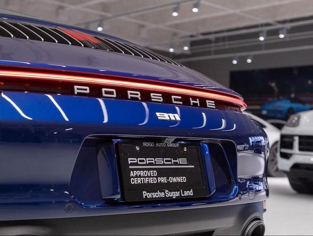 Photo of 2024 Gentian Blue Metallic Porsche 911