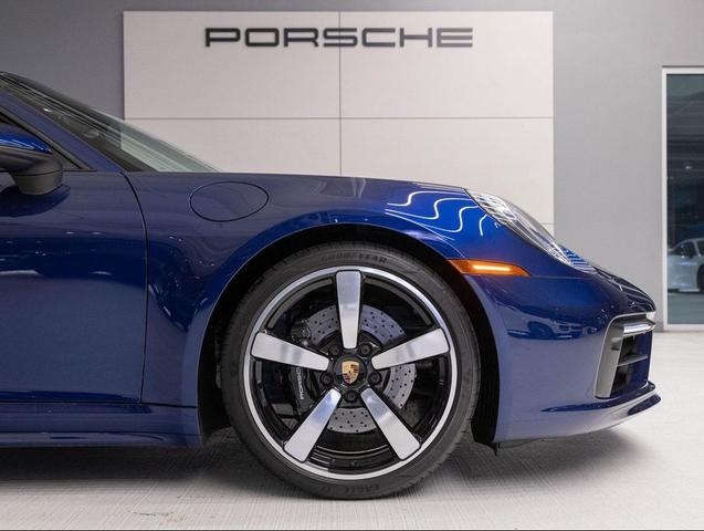 Photo of 2024 Gentian Blue Metallic Porsche 911
