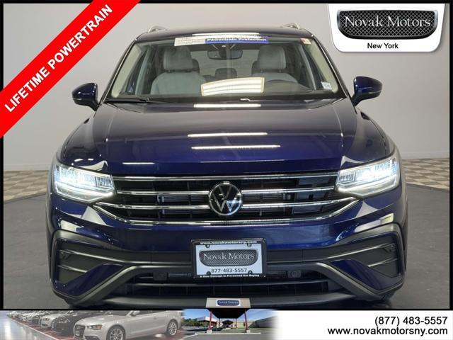 Photo of 2022 Blue Volkswagen Tiguan